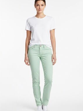 Angry Rabbit Mint Green Skinny Jeans
